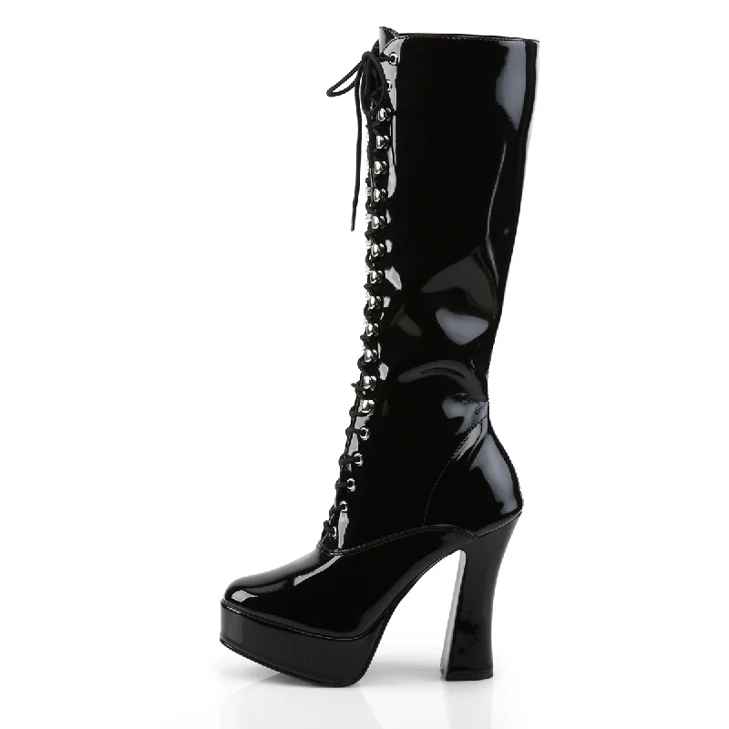 Sexy Electra Knee High Boots Black PA