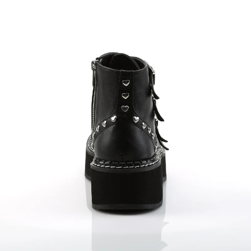 My Little Gothic Hearts Ankle Boots