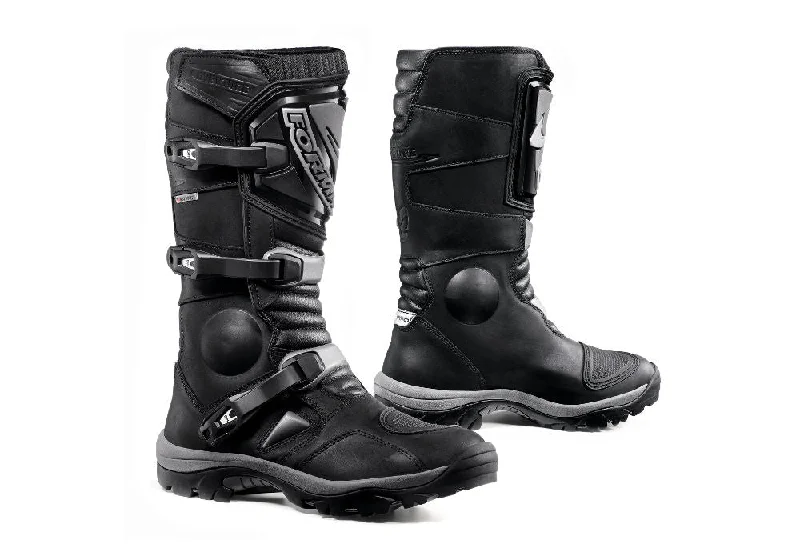 Forma Leather Adventure Boots - Black