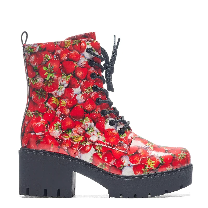 Frozen Strawberries Switch Boots