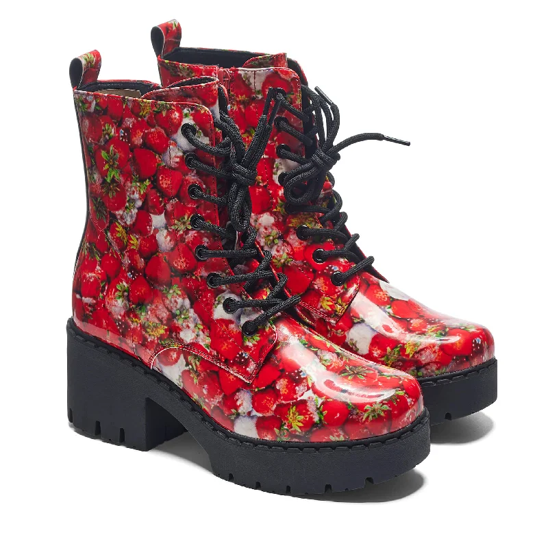 Frozen Strawberries Switch Boots