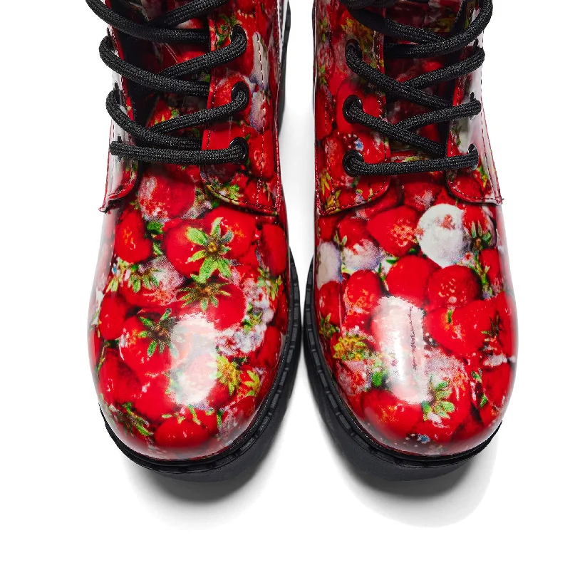 Frozen Strawberries Switch Boots