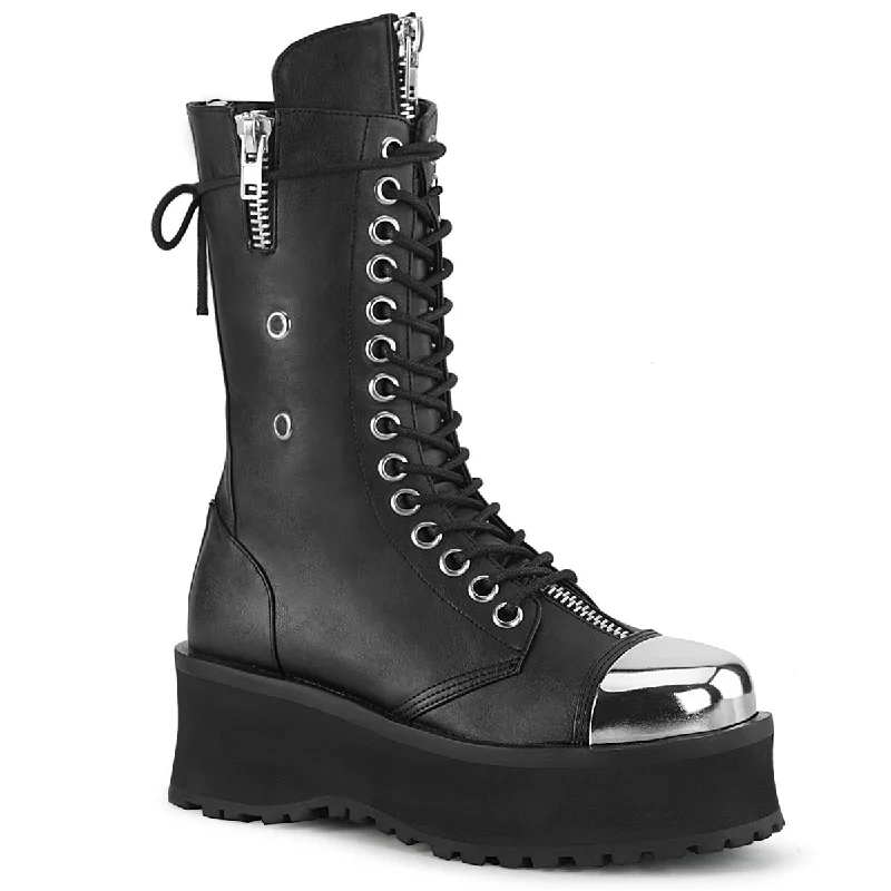 Demonia Gravedigger-14 Platform Boots (Unisex)