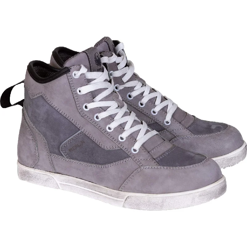 Merlin Pioneer Leather Short Urban Boots - Grey