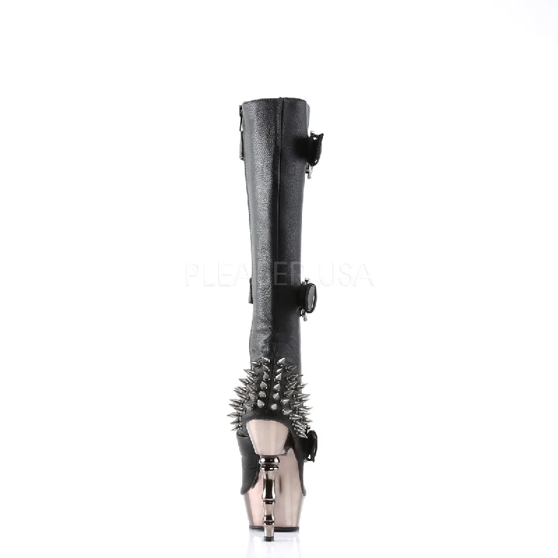 Knee High Skull Boots Muerto-2028