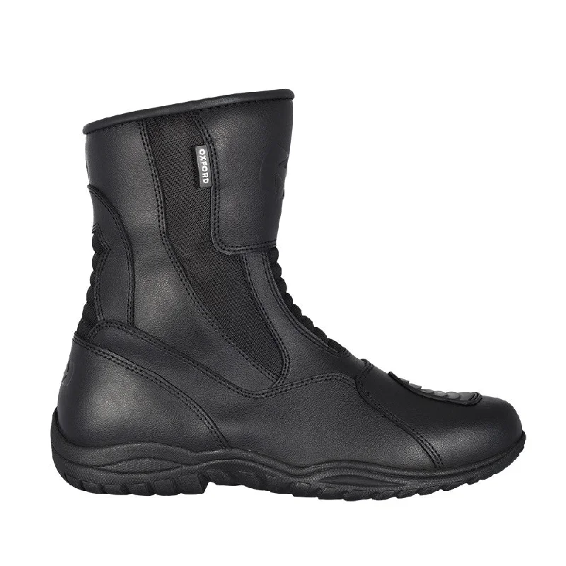 Oxford Hunter Waterproof Leather Boots - Black