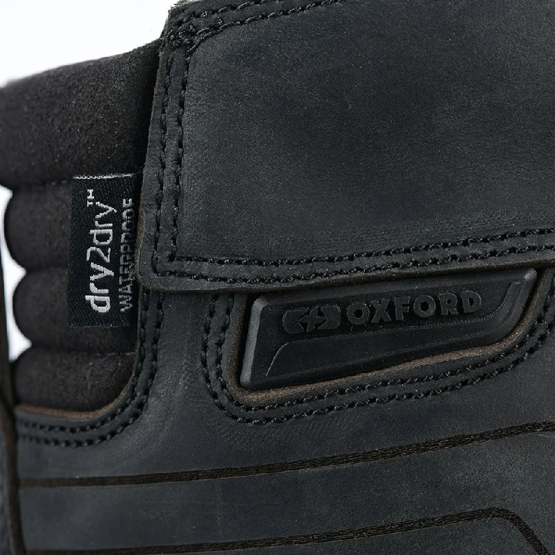 Oxford Kickback CE Waterproof Boots - Black