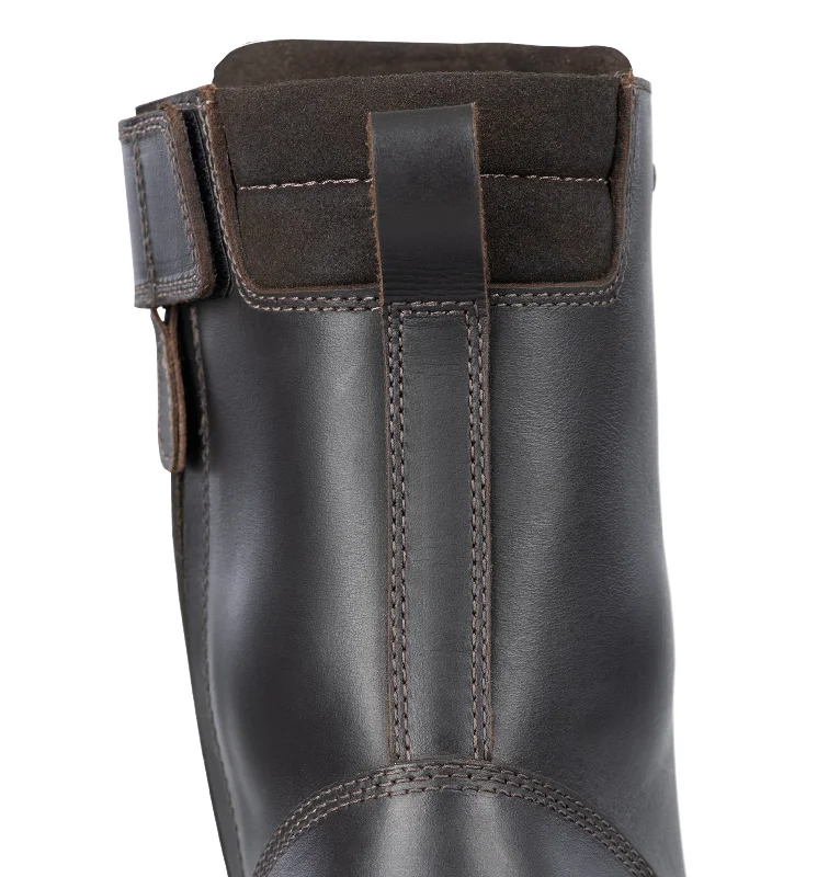 Oxford MERTON Waterproof Dark Brown Biker Boots