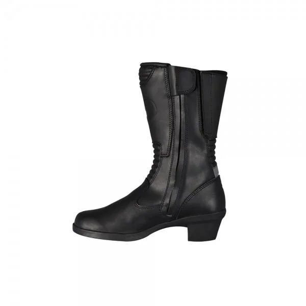 Oxford Valkyrie Ladies Waterproof Leather Heeled Boots - Black