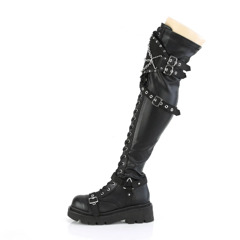 Chain My Soul Over The Knee Boots