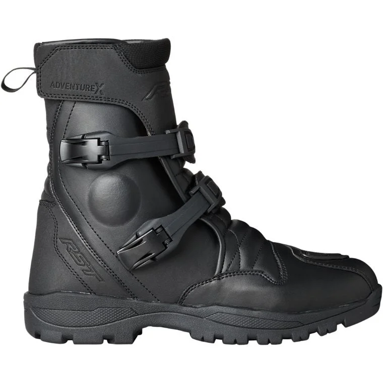 RST Adventure-X Mid CE Waterproof Motorcycle Adventure Boots - Black