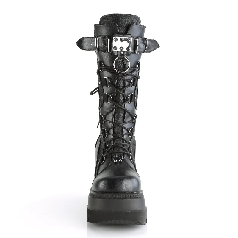 Panzer Mid-Calf Platform Boots