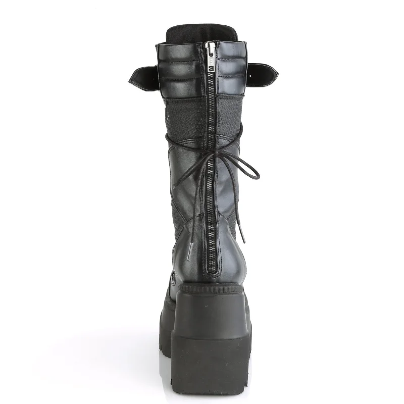 Panzer Mid-Calf Platform Boots