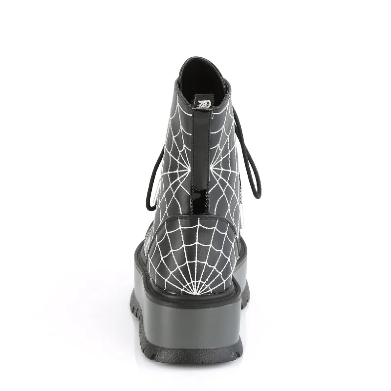 Spider Web Platform Boots