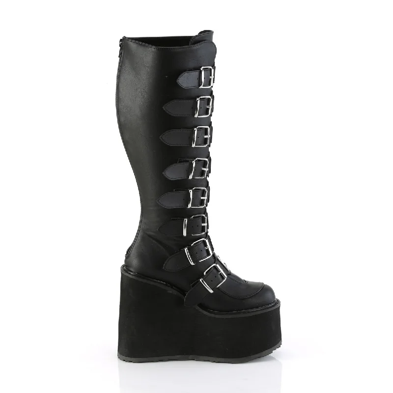 Wide Calf Demonia Festival Boots