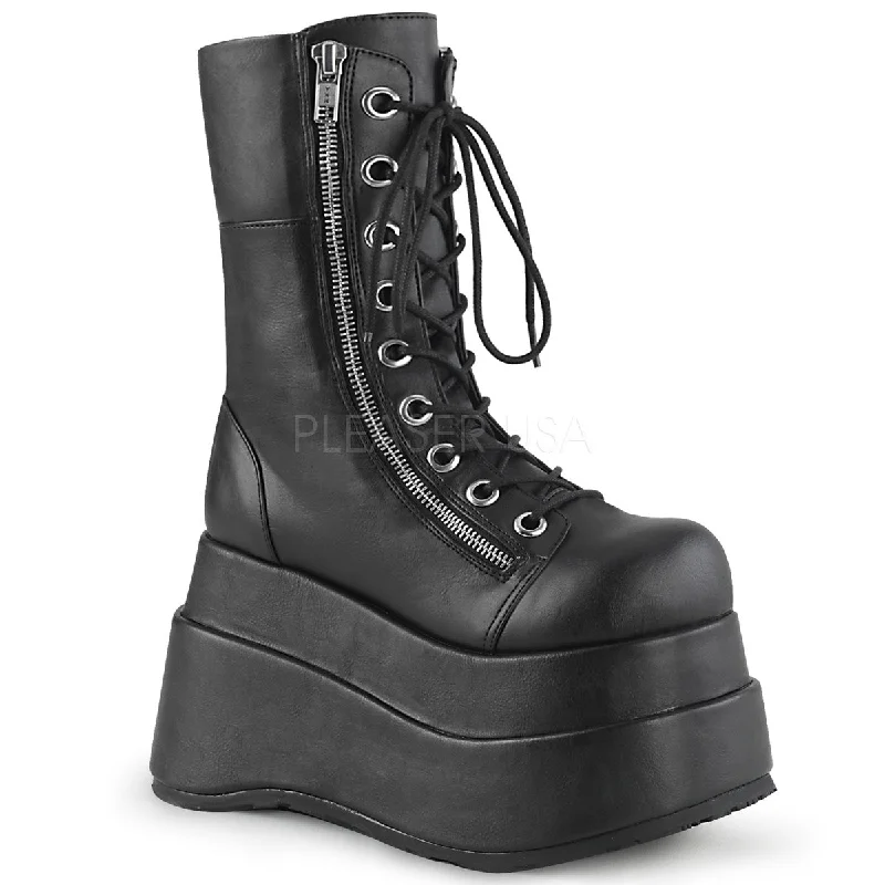 Tiered Platform Gothic Boots