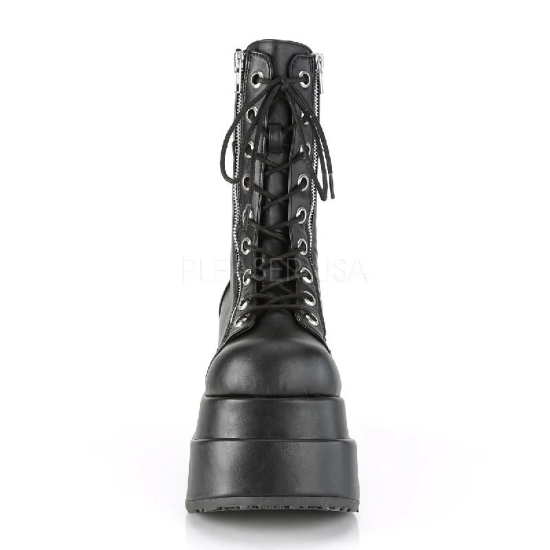 Tiered Platform Gothic Boots