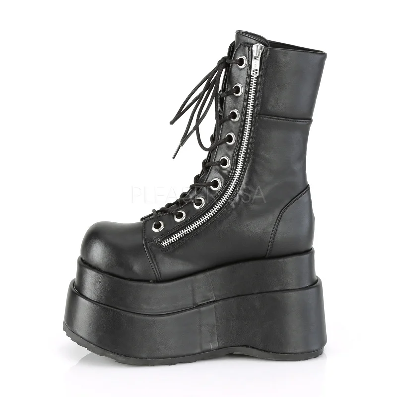 Tiered Platform Gothic Boots