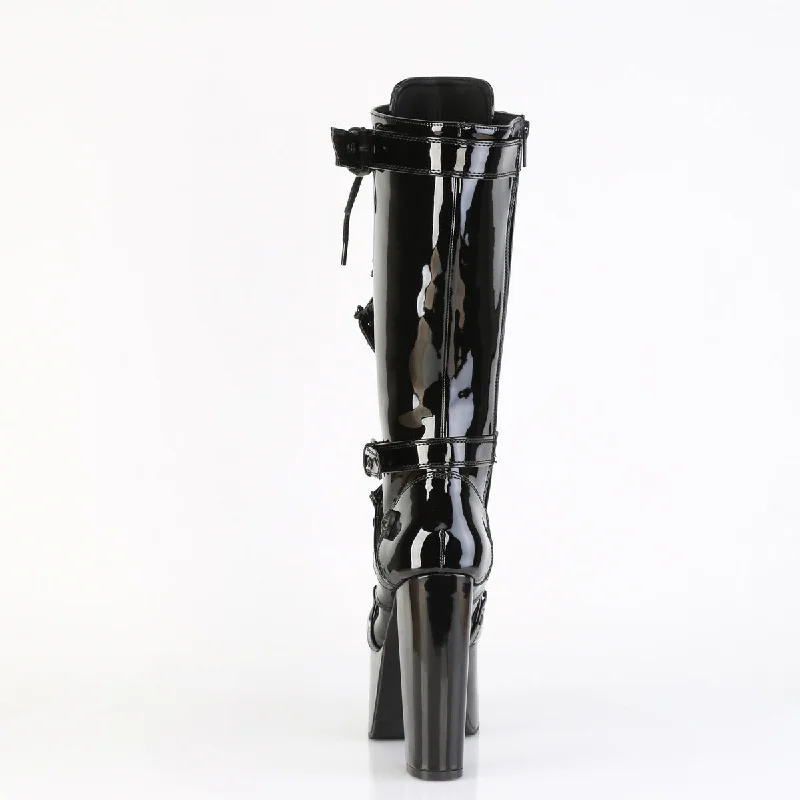 Queen of the Darkness Shiny Platform Boots Torment-218