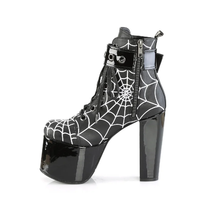 Spider Web Platform Boots