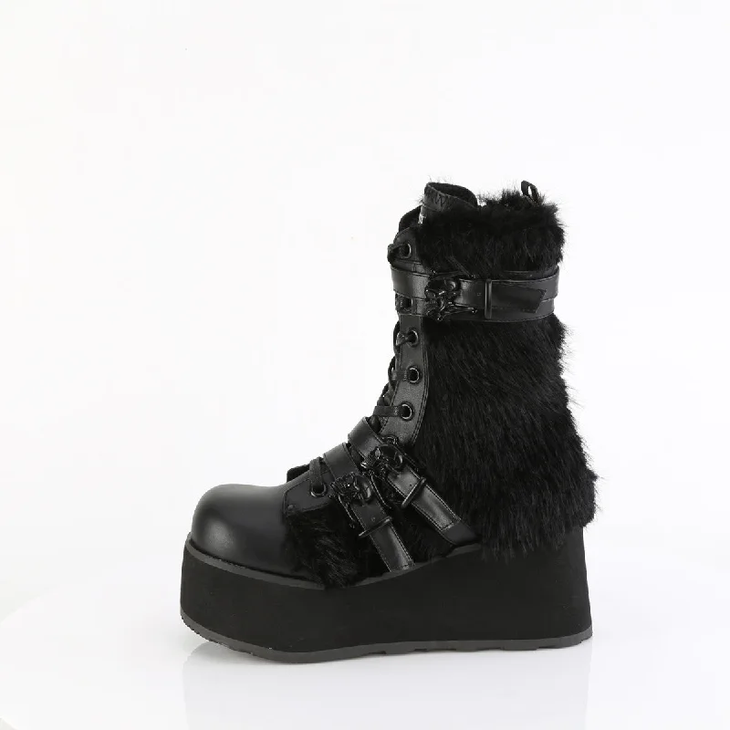 North Remembers Fur Platform Boots Trashville-218 (Unisex)