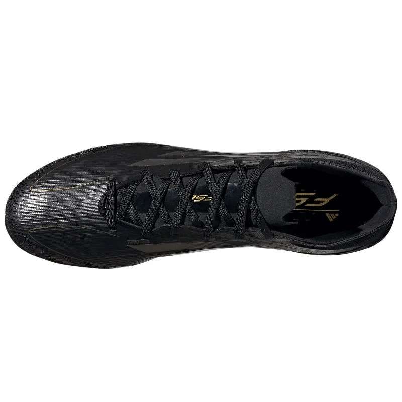 adidas F50 Pro FG Football Boots - Adult - Black/Iron Metallic/Gold