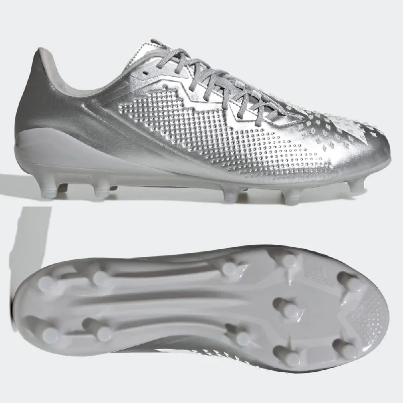 adidas Predator Malice FG Mens - Silver Metallic