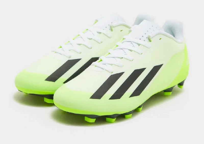 Adidas X Crazyfast.4 White FG Senior