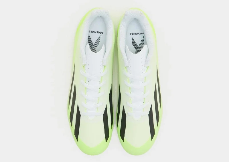 Adidas X Crazyfast.4 White FG Senior