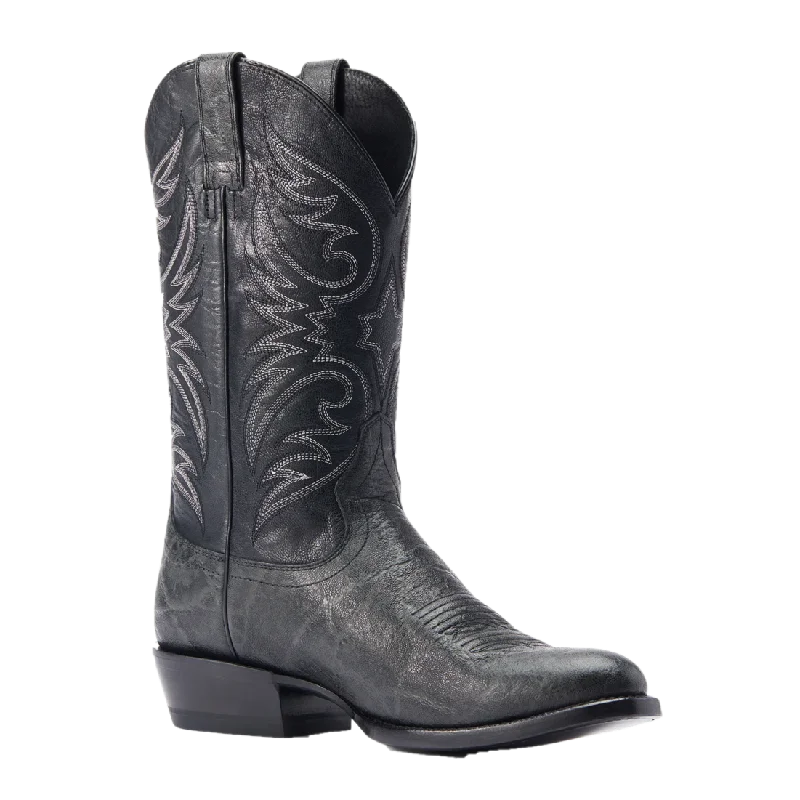 Ariat Men's Bankroll Black Elephant Print Western Boots 10044556