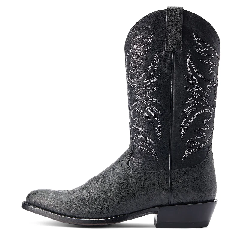 Ariat Men's Bankroll Black Elephant Print Western Boots 10044556