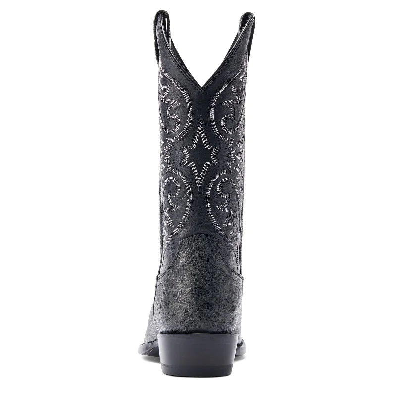 Ariat Men's Bankroll Black Elephant Print Western Boots 10044556