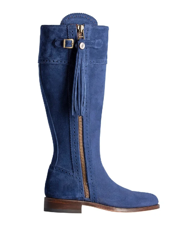 Classic Suede Riding Boot