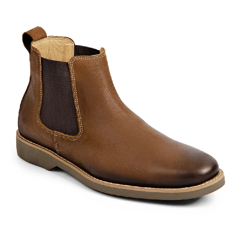 Cardoso Mens Leather Chelsea Boots