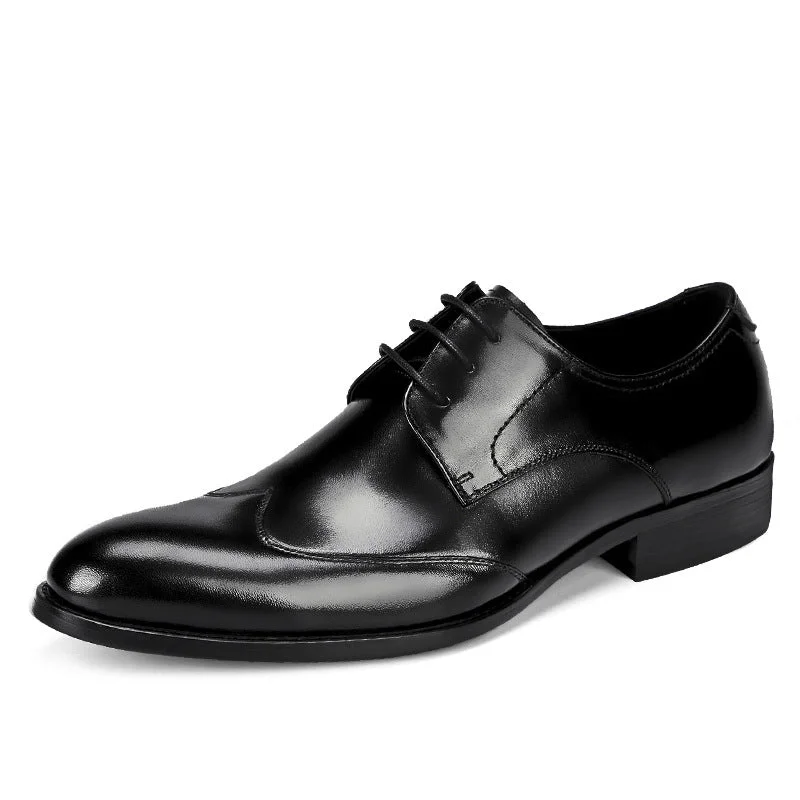 Classic British Oxford Dress Shoes