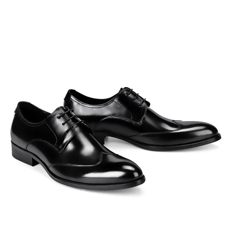 Classic British Oxford Dress Shoes