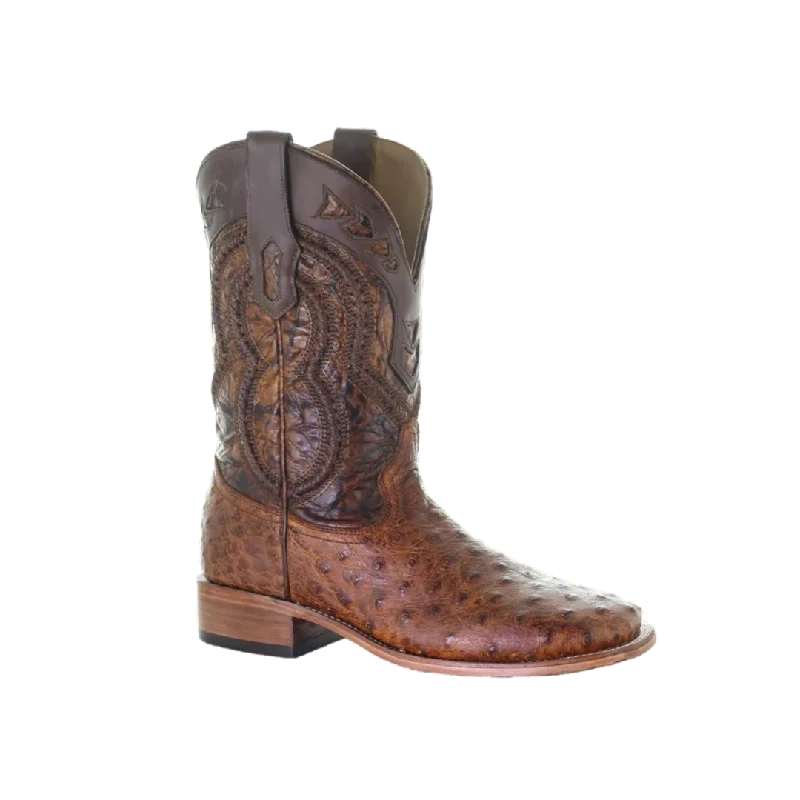 Corral Men's Full Quill Ostrich Western Boots