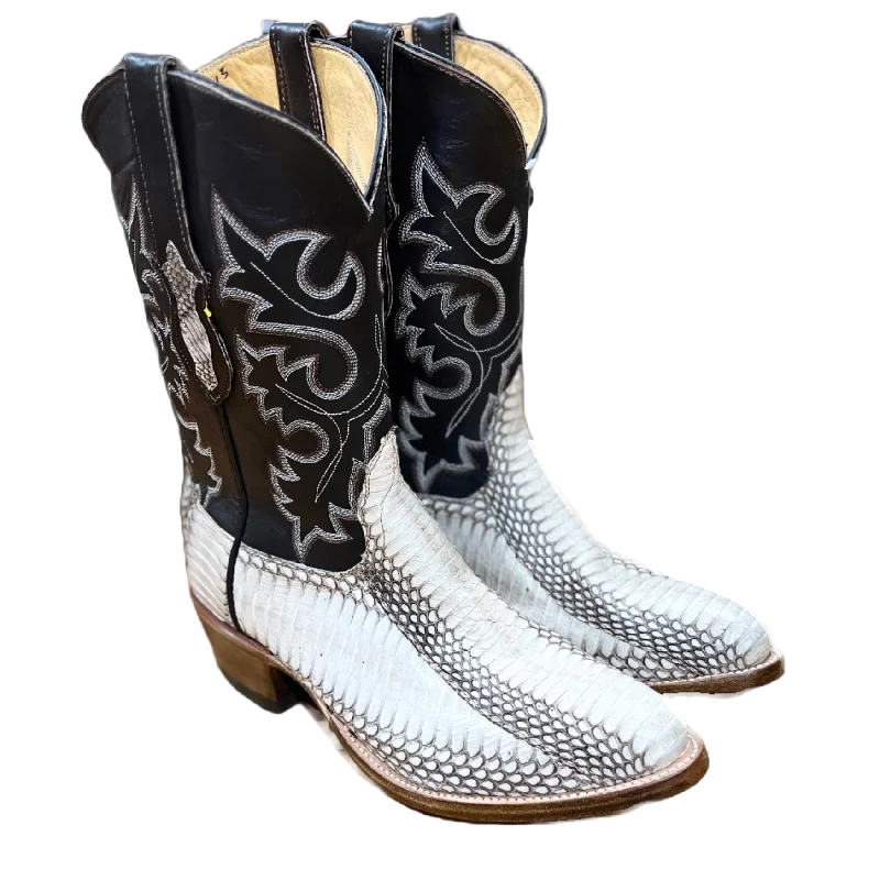 Cowtown Men's Natural Cobra Round Toe Western Boots W807