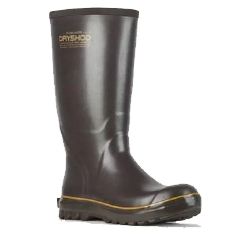 Dryshod Men's Mudslinger Hi Rubber Boot - Brown/Honey MUD-MH-BR