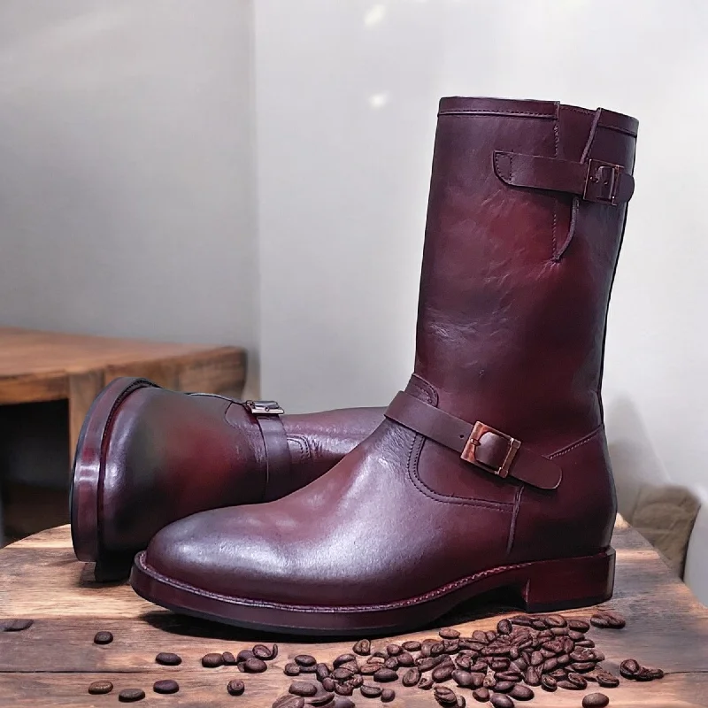 HANDMADE ANKLE BOOTS FOR MEN