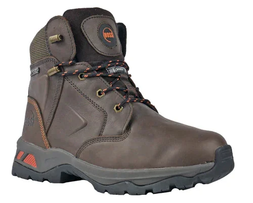 Hoss - Men's 6"" Blizzard Brown Work Boot - H60150