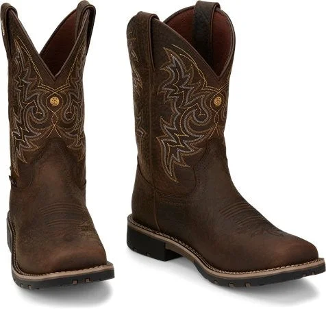 Justin Boots Men's George Strait Fireman Square Toe Western Boot