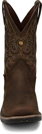 Justin Boots Men's George Strait Fireman Square Toe Western Boot