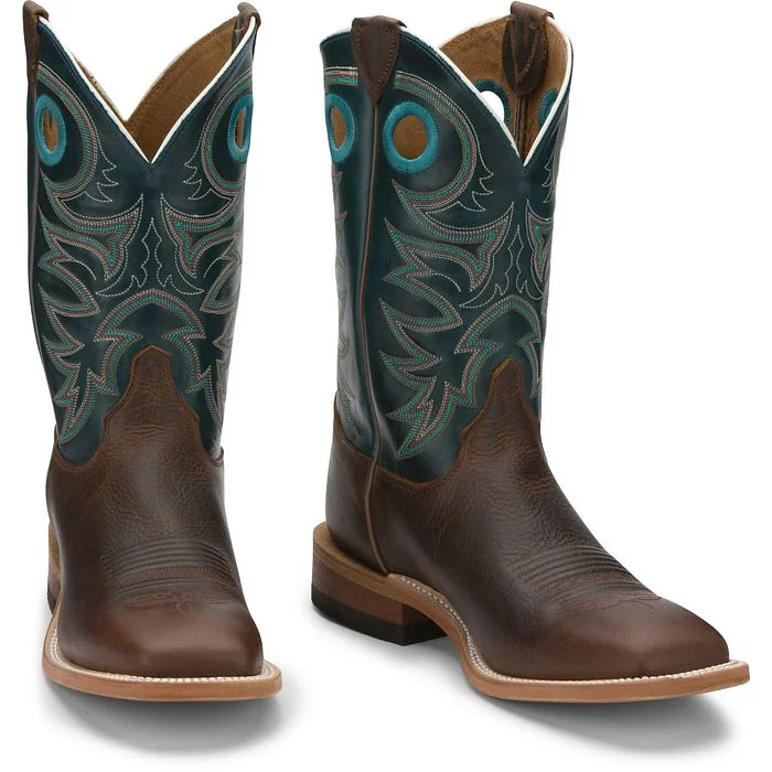 Justin Men's Austin Cowboy Boot w/ Square Toe