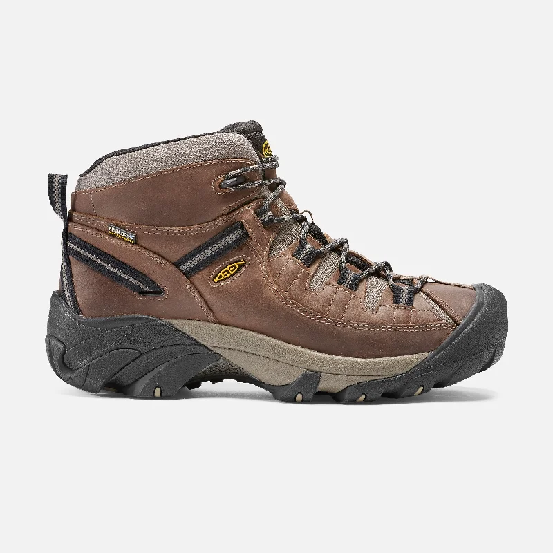 Keen Men's Targhee II Mid Waterproof Hiking Boot - Shitake/Brindle 1008418