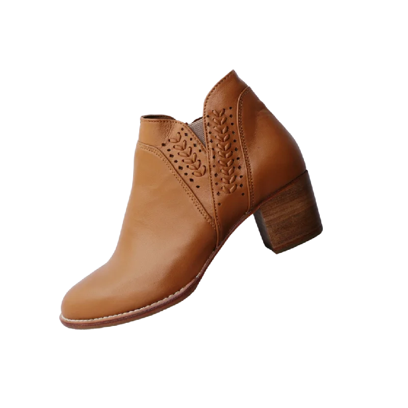 KIM Ankle Boots - Tan