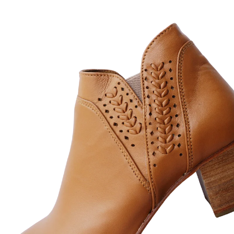 KIM Ankle Boots - Tan