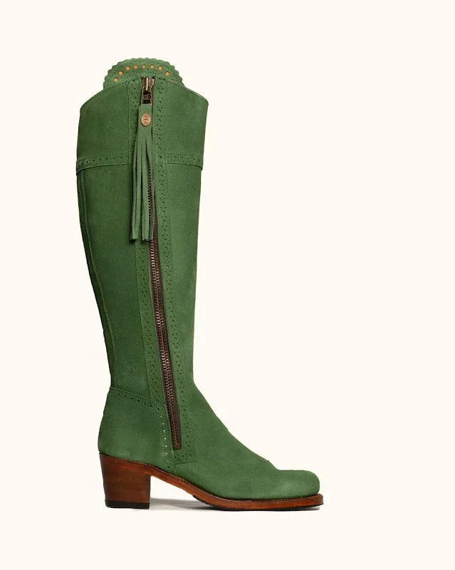 Mariposa Green Suede - Limited Edition