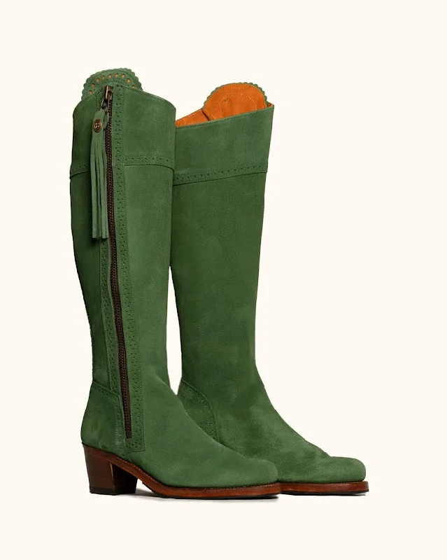 Mariposa Green Suede - Limited Edition