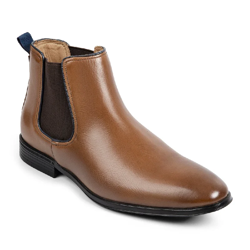 Mateo Mens Leather Chelsea Boot